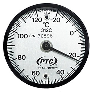Tab Mount Surface Thermometer Thermometers 