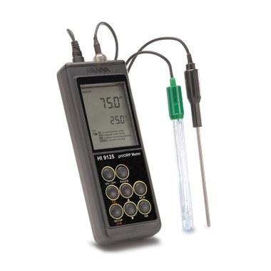 HI 9125N, Portable pH/mV Meter with Enhanced Design ph meters Hanna instruments