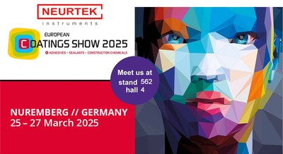 European Coatings Show 2025 — Equipment for Quality Control and R&D+i