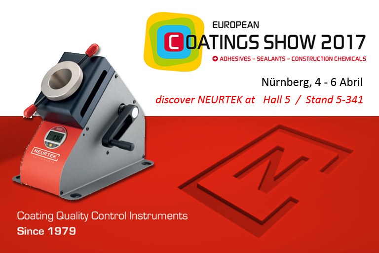 NEURTEK at European Coating Show 2017