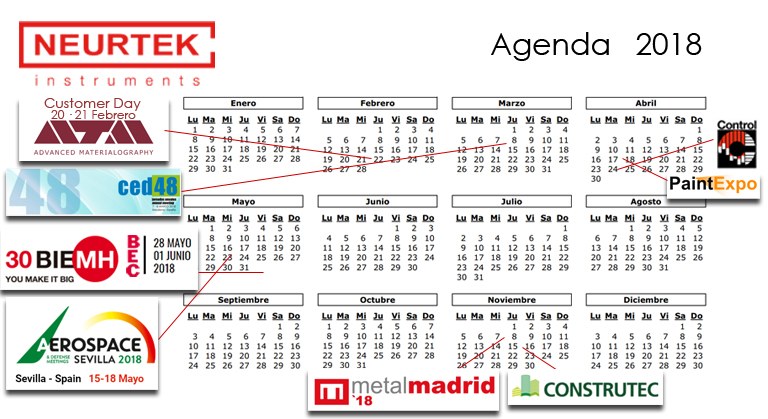 Agenda de Ferias y Jornadas Técnicas 2018