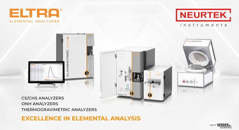 Analizadores Elementales ELTRA, nueva representada de NEURTEK