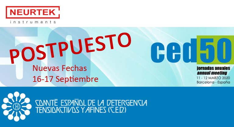 CED 50 postpuesto a Septiembre.