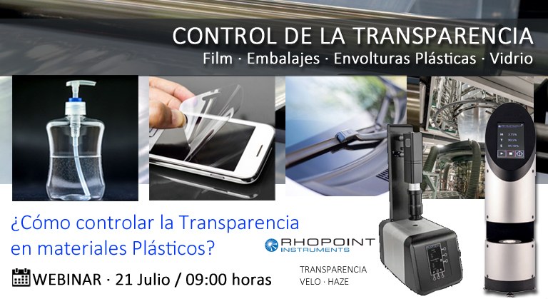 ¿Cómo controlar la transparencia en materiales plásticos? 