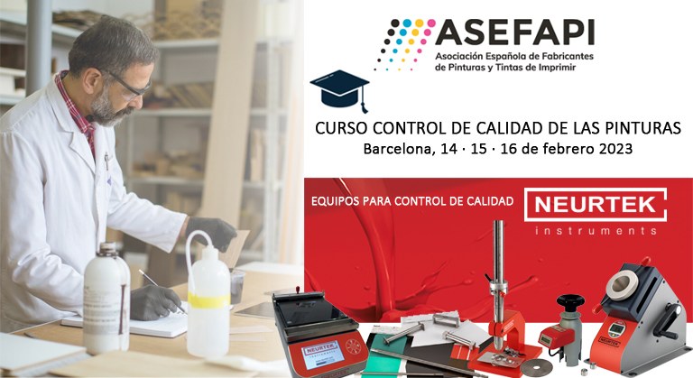 Curso Control de Calidad de las Pinturas en ASEFAPI