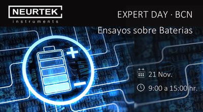 Expert Day BCN:  Ensayos sobre Baterías