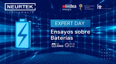 Expert Day:  Ensayos sobre Baterías