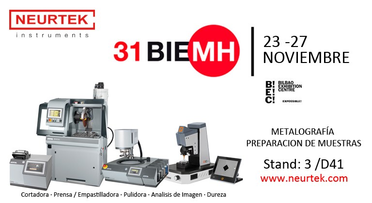 Nos vemos en la BIEMH 23 -27 Noviembre