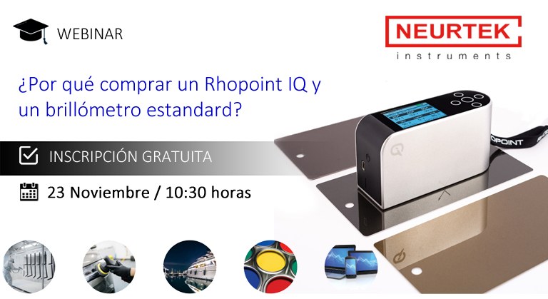 ¿Por qué comprar un Rhopoint IQ  y no un brillómetro estandard?