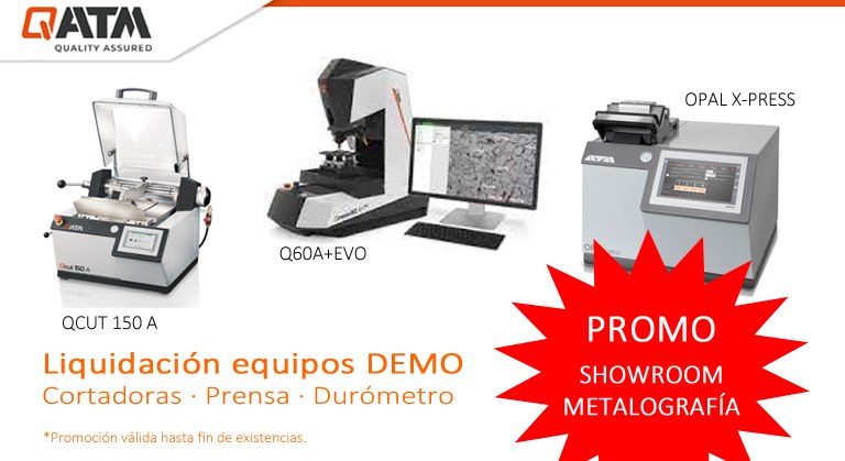 PROMO SHOWROOM METALOGRAFÍA ¡ 15% Descuento !