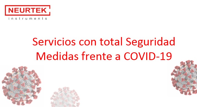 Servicio con total seguridad. Medidas frente a Covid-19