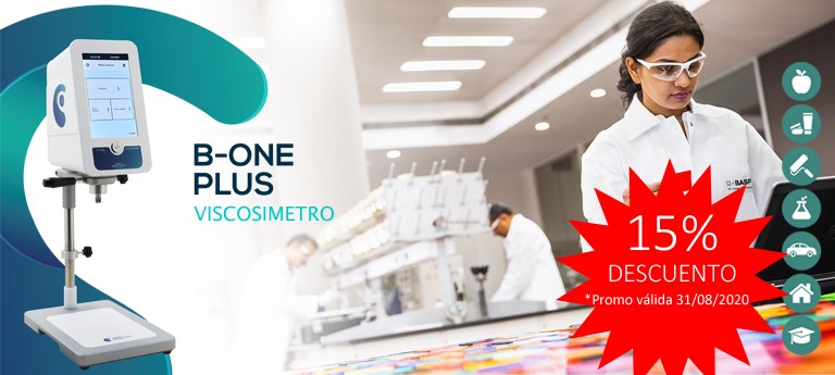 Viscosímetro B-ON PLUS al 15% de Descuento*