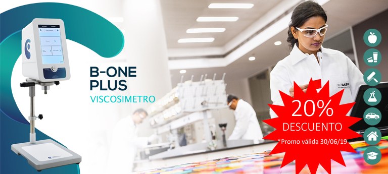 Viscosímetro rotacional B-One Plus con 20% Descuento