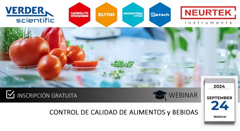 Webinar "Control de Calidad en Alimentación y Bebidas"