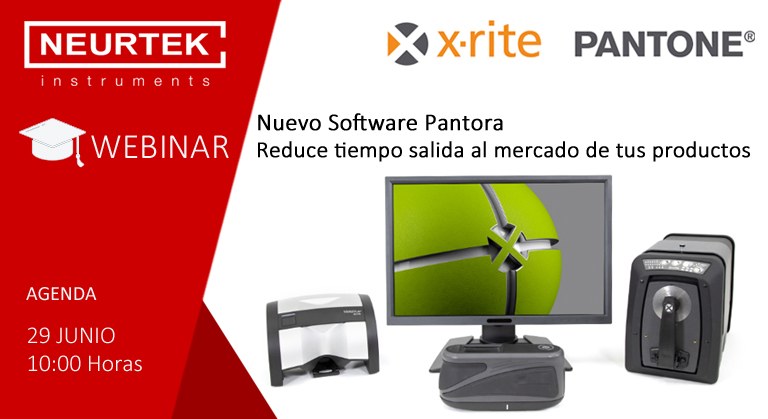 Webinar Gratuita: Nuevo Software Pantora de X-Rite.