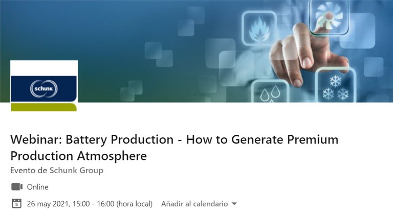 Webinar: Producción de Baterías, cómo generar una atmósfera de producción premium