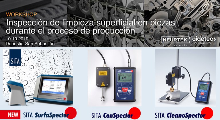 Workshop - 10 Oct. - Inspección de Limpieza Superficial en piezas durante el proceso de producción - CIDETEC .