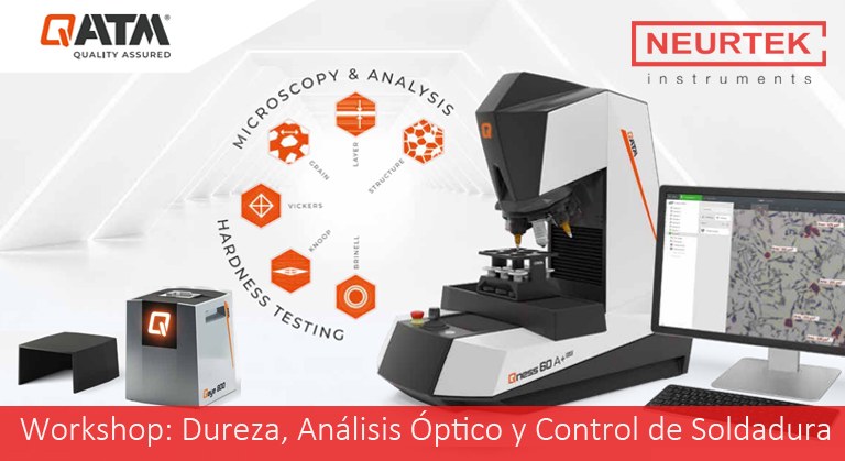 WORKSHOP: Dureza, Análisis Óptico y Control de Soldadura